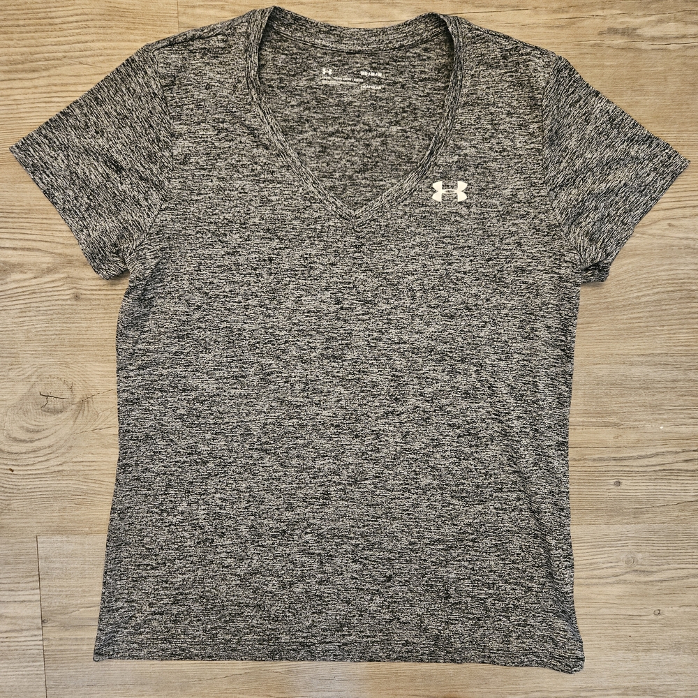 Under Armour Women's Gray V-Neck Top